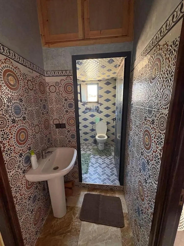 Room Blue In Marrakesh, 2 Min Airport Марракеш