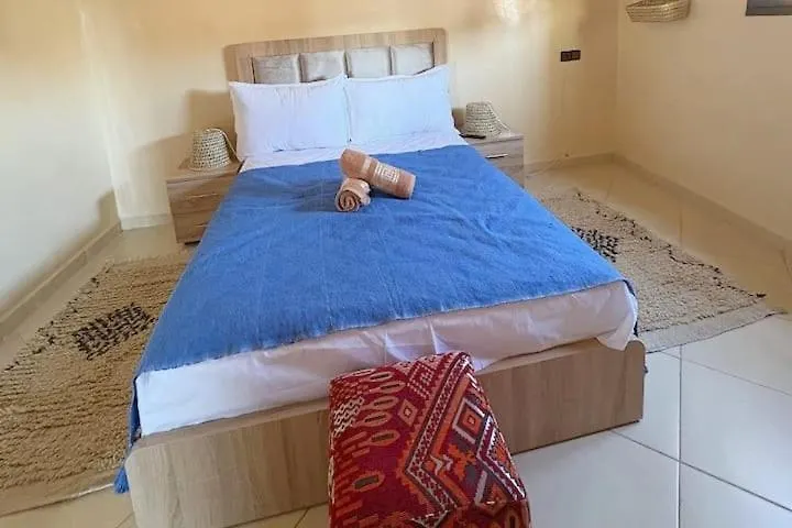 Room Blue In Marrakesh, 2 Min Airport